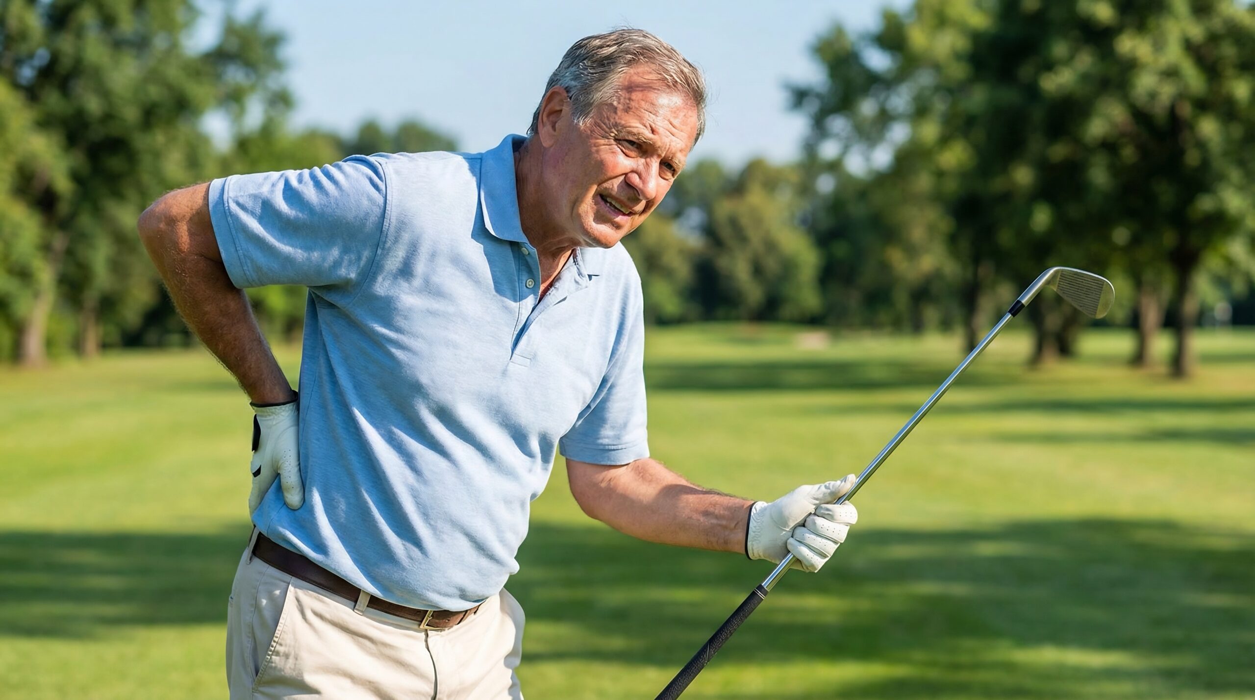 golf swing lower back pain